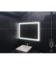 Зеркало в ванну комнату с подсветкой Бологна