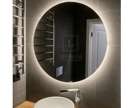 Зеркало с внутренней парящей подсветкой для ванной комнаты Мун